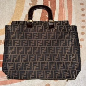 Authentic Vintage 1970s Fendi Tote